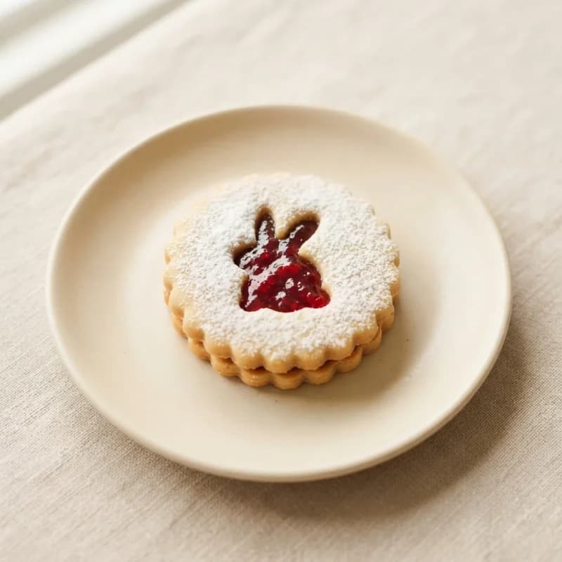 Greggs Easter Jammy Biscuit