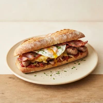 Greggs All Day Breakfast Baguette