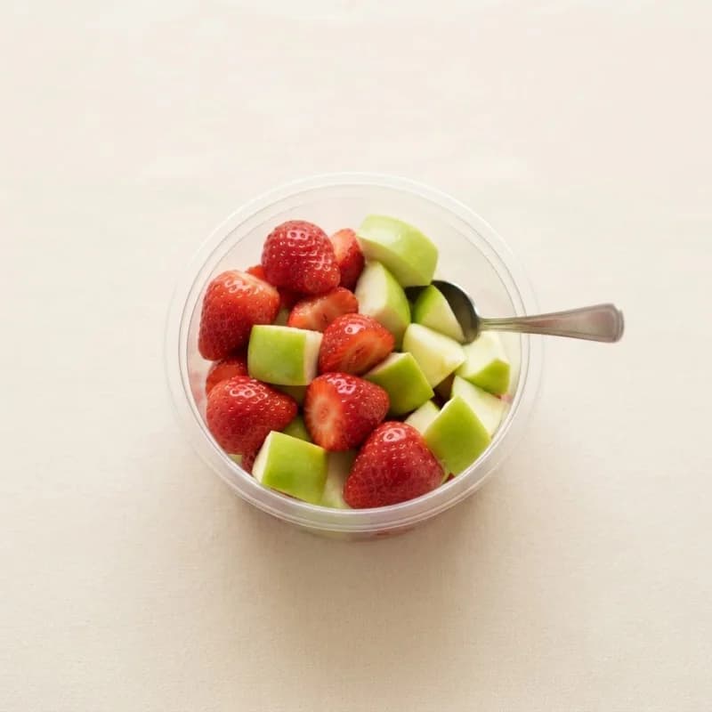 Greggs Apple & Strawberry Fruit Pot