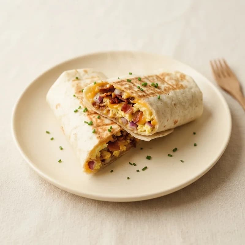 Greggs Bacon Cheese Wrap
