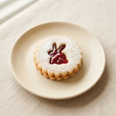 Greggs Easter Jammy Biscuit