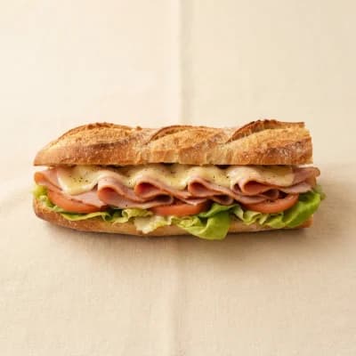 Greggs Ham and Cheese Baguette