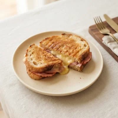 Greggs Ham and Mature Cheddar Cheese Toastie