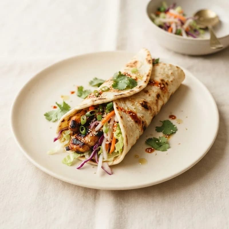 Greggs Korean BBQ Chicken Flatbread