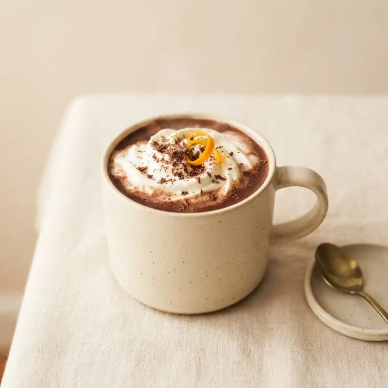 Greggs Large Orange Hot Chocolate