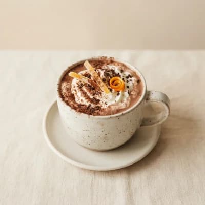 Greggs Regular Orange Hot Chocolate