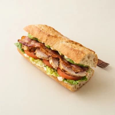 Greggs Roast Chicken and Bacon Club Baguette