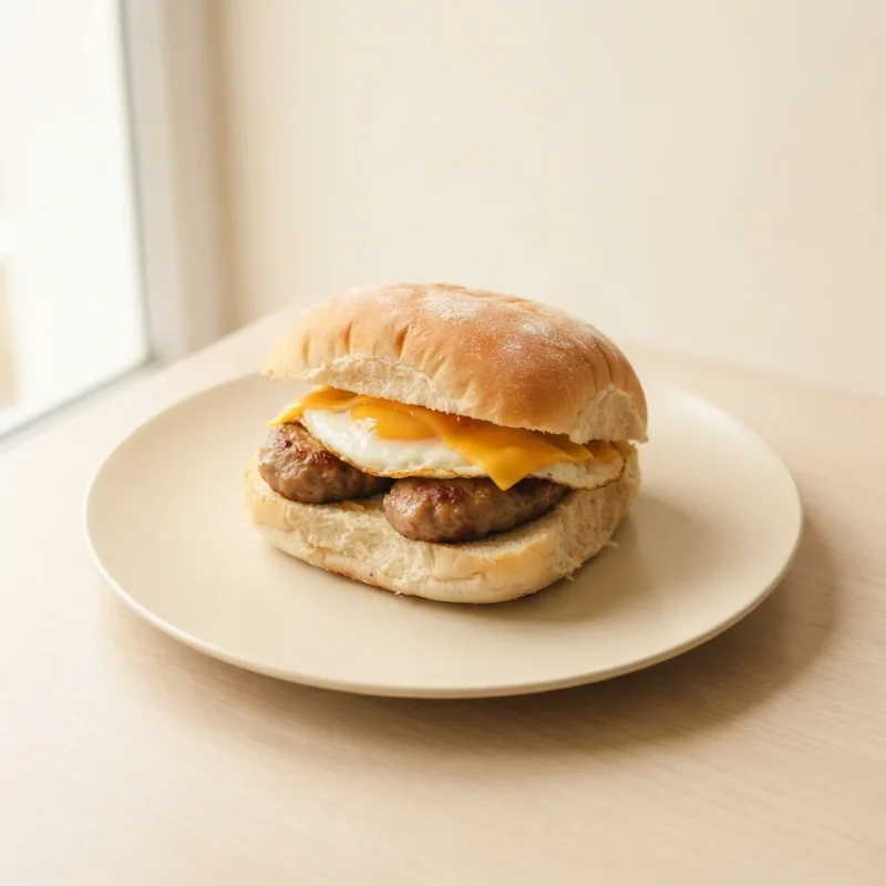 Greggs Sausage Breakfast Roll