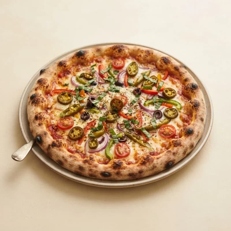 Greggs Spicy Veg Pizza
