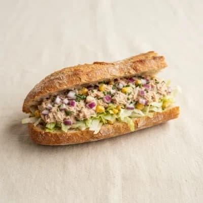 Greggs Tuna Crunch Baguette