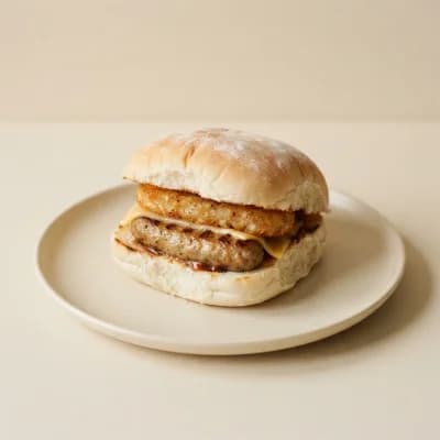 Greggs Vegan Sausage Breakfast Roll